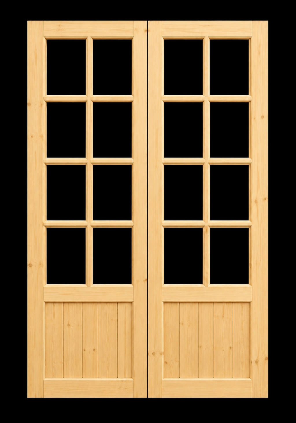 8 Pane Doors