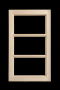 3 Pane Summerhouse Window | Shed Window