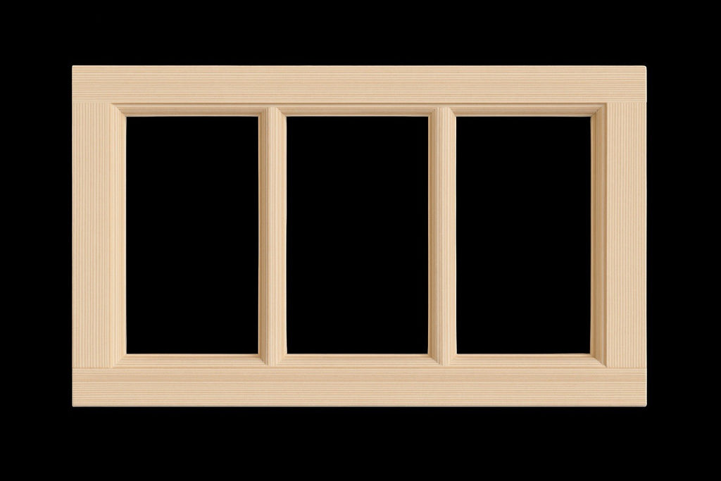 3 Pane Summerhouse Window | Shed Window