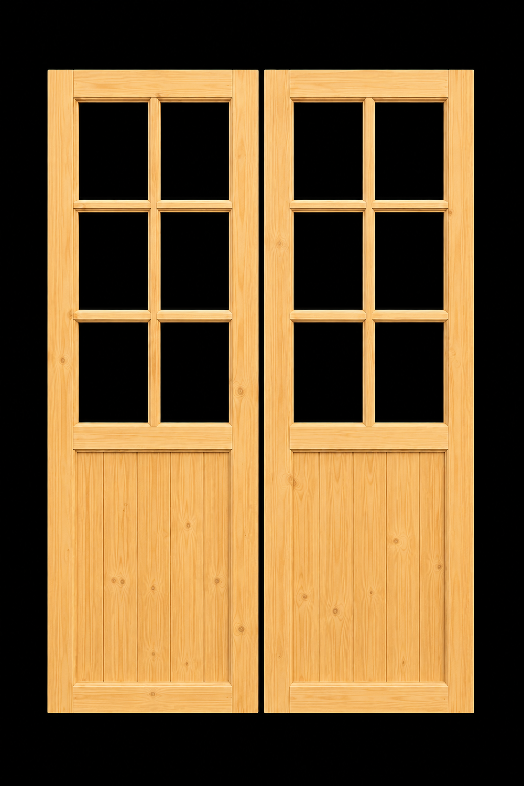 6 Pane Doors