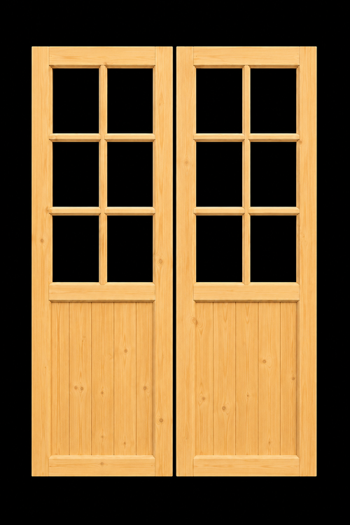 6 Pane Doors
