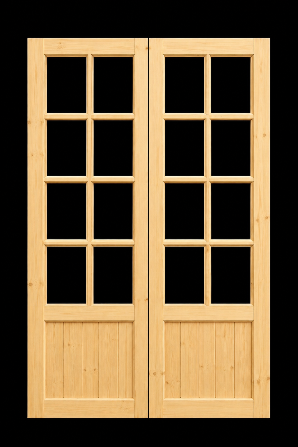 8 Pane Doors