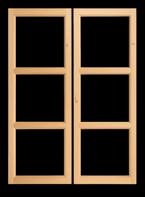 3 Pane Doors