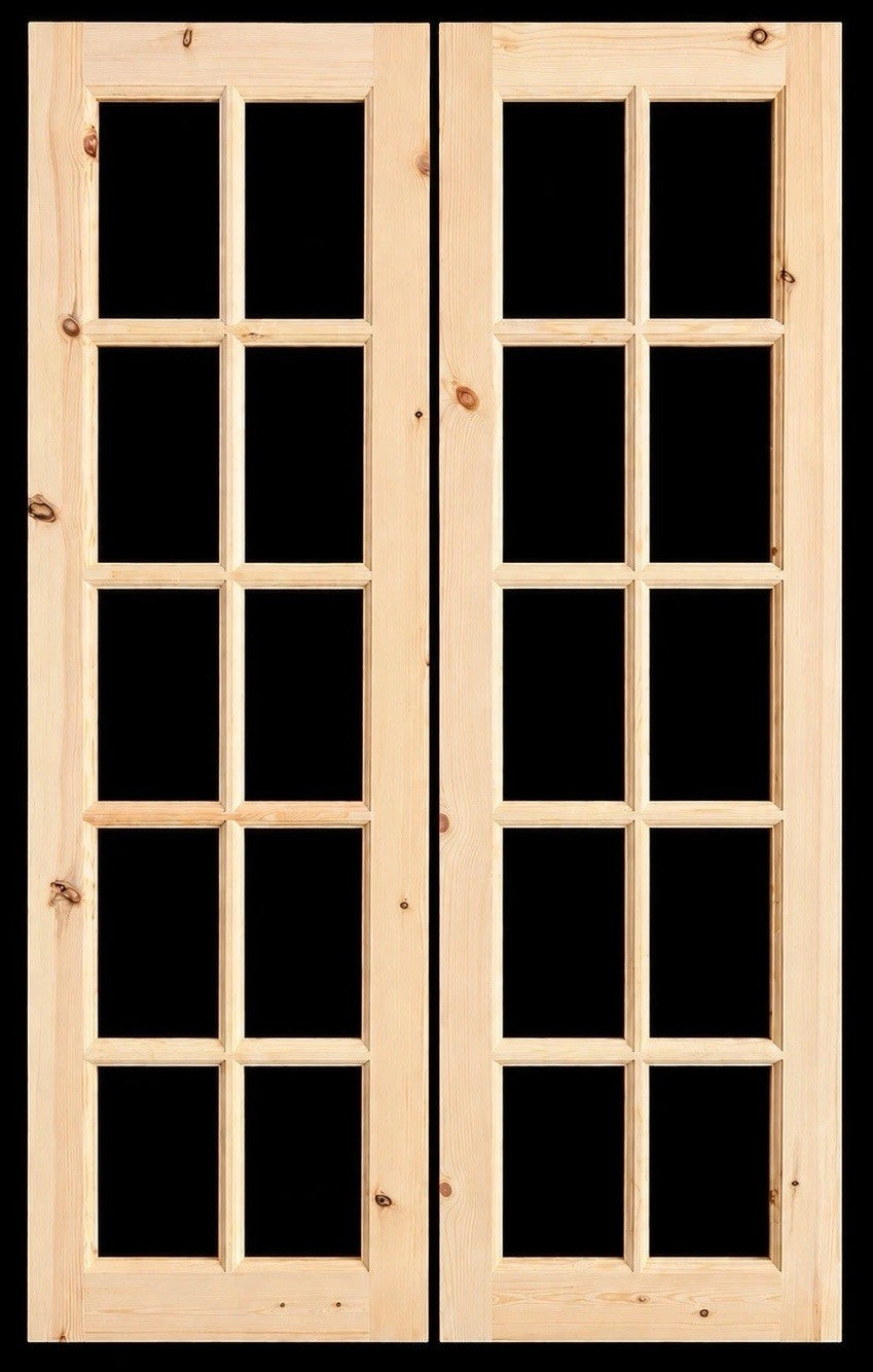 10 Pane Georgian Style Doors